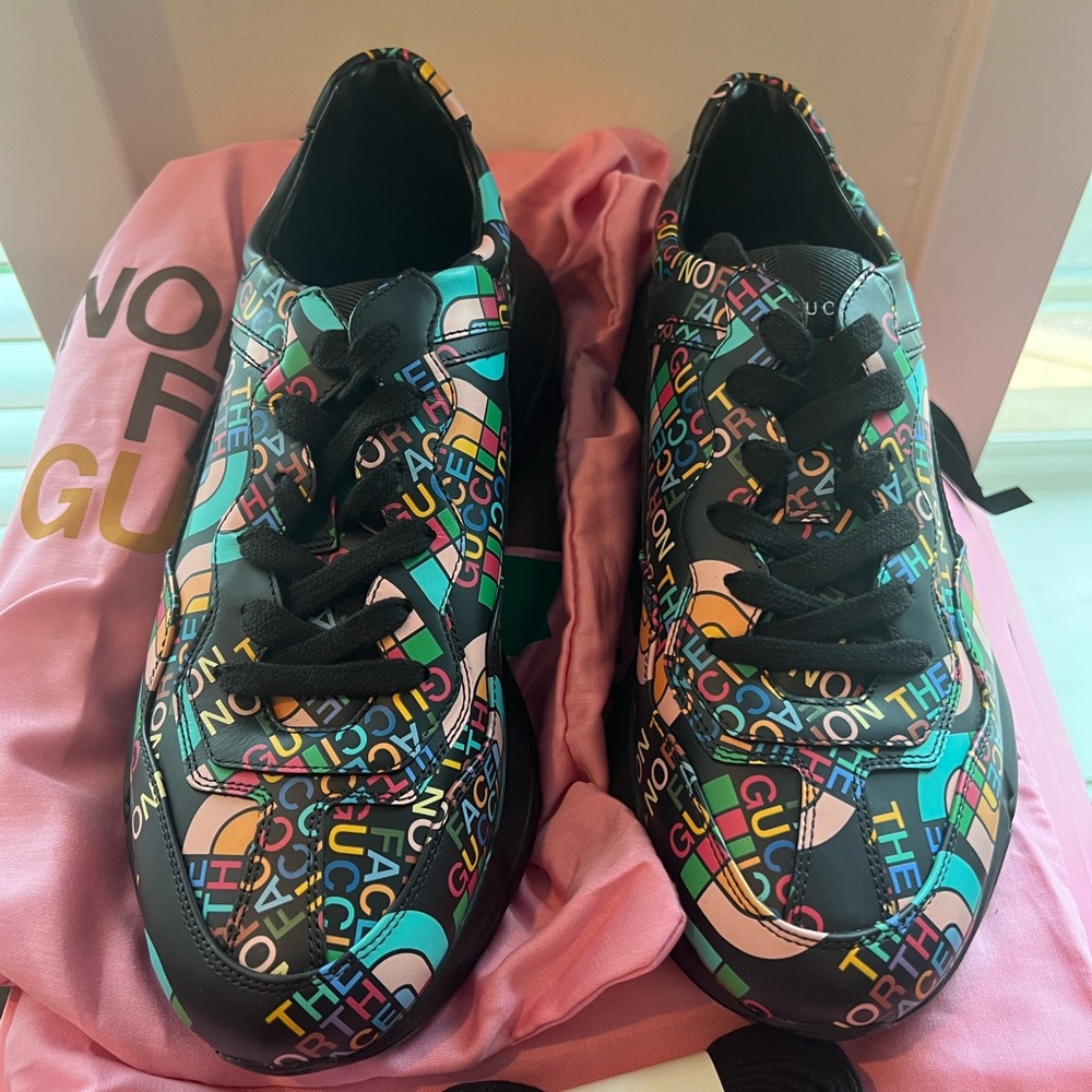 Gucci men sneakers - Gucci x Northface